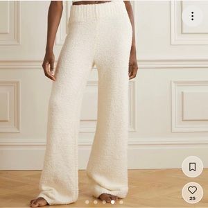 Skims Cozy Knit Pant in Bone